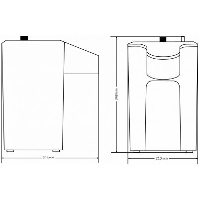 TAILORED HOTSTREAM REPLACEMENT 2.5L HOT WATER/BOILER TANK with FILTER, TIS5900 (TB) TAILORED HOTSTREAM REPLACEMENT 2.5L HOT WATER/BOILER TANK with FILTER, TIS5900 (TB)
